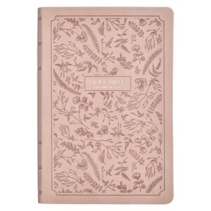 KJV Bible Giant Print Full Size Faux Leather Pink
