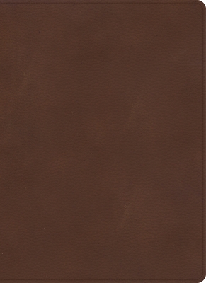 KJV Single-Column Wide-Margin Bible, Brown Leathertouch