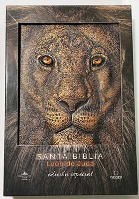 Biblia Rvr 1960 Letra Grande Le?n de Jud? Edici?n Especial Bronce / Spanish Bible Rvr 1960 Large Print Imitation Leather Lion of Judah Special Edition