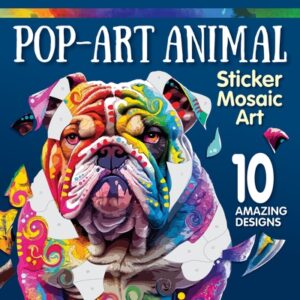 Pop Art Animals Sticker Mosaic Art: 10 Amazing Designs