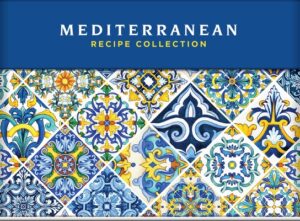 Mediterranean Recipe Card Collection Tin 72 Recipe Cards + 28 Blank Recipe Cards to Write Your Own Recipes + 5 Tabbed Section