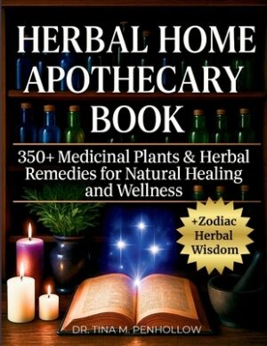 Herbal Home Apothecary Book: 350+ Medicinal Plants and Herbal Remedies for Natural Healing and Wellness