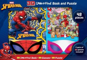 Marvel Spider-Man: 3D Look and Find Book and Puzzle
