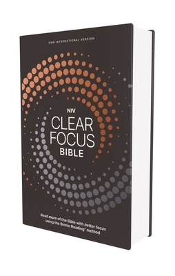 Niv, Clear Focus Bible, Hardcover, Charcoal/Copper: Read More of the Bible with Better Focus