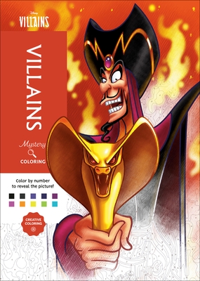 Disney Mystery Coloring: Disney Villains: A Color by Number Book