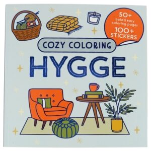 Cozy Coloring Hygge: With Stickers