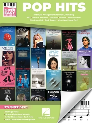 Pop Hits - Super Easy Songbook: 22 Simple Arrangements of Today's Hits with Lyrics