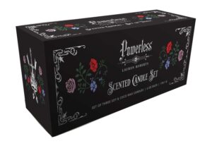 Lauren Roberts: Powerless Trilogy Scented Glass Candle Set (Set of 3)
