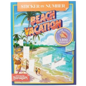 Sticker by Number Beach Vacation: Sticker Emporium