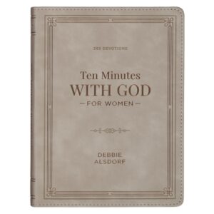 Devotional 10 Minutes with God for Women Faux Leather