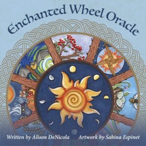 Enchanted Wheel Oracle: 45 Round Cards with Hand-Painted Art-- Explore Spiritual Pathways, Portals, and Elemental Energy with the Celtic Wheel of the