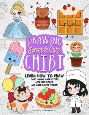 Drawing Sweet and Cute Chibi: Learn How to Draw Cozy Animal Characters, Adorable Foods, and More Kawaii Things (How to Draw Books)