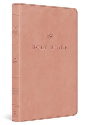 ESV Premium Church Bible, Large Print, Red Letter (Trutone, Blush Rose)