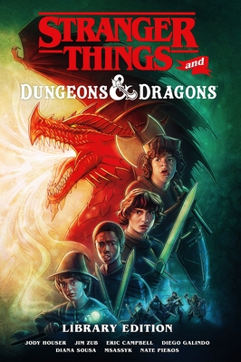 Stranger Things and Dungeons & Dragons Library Edition