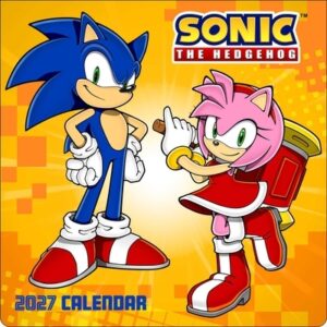 Sonic the Hedgehog 2027 Wall Calendar