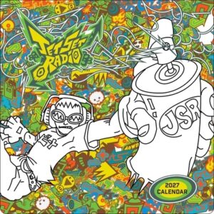 Jet Set Radio 2027 Wall Calendar