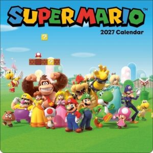 Super Mario 2027 Wall Calendar