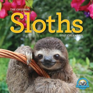 Original Sloths Wall Calendar 2027: The Ultimate Experts at Slowing Down