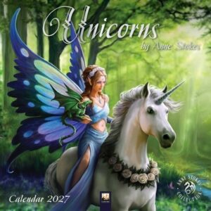Unicorns by Anne Stokes Wall Calendar 2027 (Art Calendar)