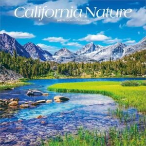 California Nature 2027 12 X 24 Inch (Hanging) Monthly Square Wall Calendar Plastic-Free
