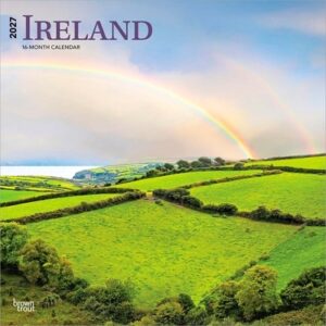 Ireland 2027 12 X 24 Inch (Hanging) Monthly Square Wall Calendar Plastic-Free