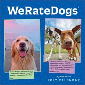 Weratedogs 2027 Wall Calendar