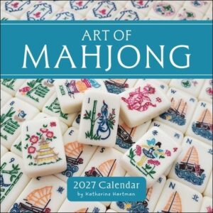 Art of Mahjong 2027 Wall Calendar