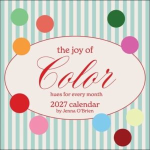 The Joy of Color 2027 Wall Calendar: Hues for Every Month