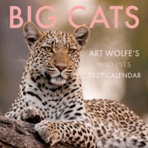 2027 Big Cats Wall Calendar: Art Wolfe's Wild Lives