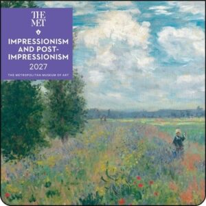 Impressionism and Post-Impressionism 2027 Mini Wall Calendar