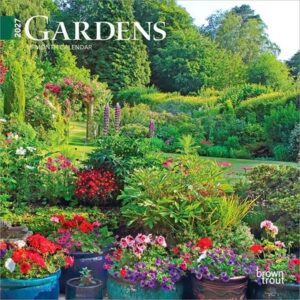 Gardens 2027 7 X 14 Inch (Hanging) Monthly Mini Wall Calendar