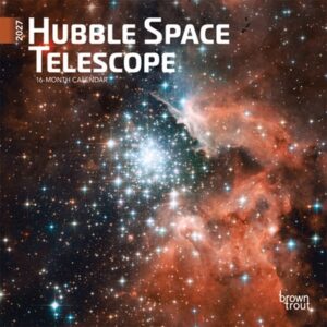 Hubble Space Telescope 2027 7 X 14 Inch (Hanging) Monthly Mini Wall Calendar