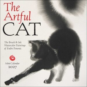 The Artful Cat 2027 Mini Wall Calendar