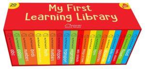 My First Complete Learning Library: Boxset of 20 Board Books Gift Set for Kids