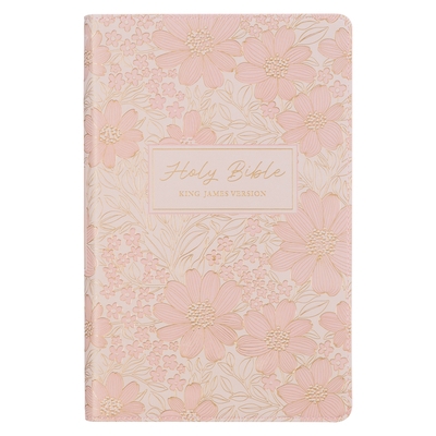 KJV Bible Deluxe Gift Faux Leather, Pink