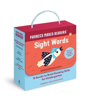 Phonics Makes Readers: Sight Words Kindergarten: 15 Books to Build Reading Skills