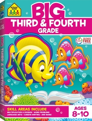 School Zone Big Third & Fourth Grade Workbook