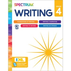 Spectrum Writing Workbook, Grade 4